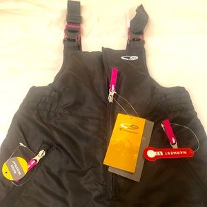 NWT Girls snow/ski pants black